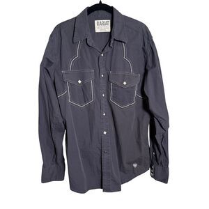 Ariat Western Pearl Snap Shirt Men's Sz. M